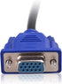 Cable Matters 1ft Full HD 1080P VGA Splitter Cable (VGA Y Cable) for Screen Duplication - Does NOT Show Separate Displays (No Screen Extension)...