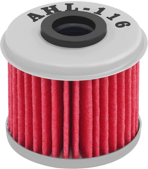 AHL 116 Oil Filter for Honda CRF150R CRF150 R CRF 150R 2007 2008 2009 2010 2011 2012 2013 2014 2015 2016 2017 2018 2019 2020 TRX450R CRF250X CRF25...
