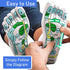 Acupressure Reflexology Socks for Women & Men Foot Massage Five Toe Separate Socks Cotton Reflexology Acupressure Charts & Rod Included; Relief Bo...