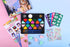 BOBISUKA Face Painting Kit for Kids - 16 Colors Water Based Body Face Paint Includes Brushes,Sponges,Glitters,Gem Sheet,Instructions,Stencils for ...