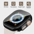 for Apple Watch Case 49mm,Hard Case with Tempered Glass Screen Protector,Watch Cover for Apple Watch ultra/ultra 2 Screen Protector,Ultra-Thin Dur...