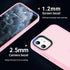 for iPhone 11 Phone Case, Shockproof for iPhone 11 Case, Military Grade Drop Protection, Protective Hard Back Slim Translucent Case for iPhone 11 ...
