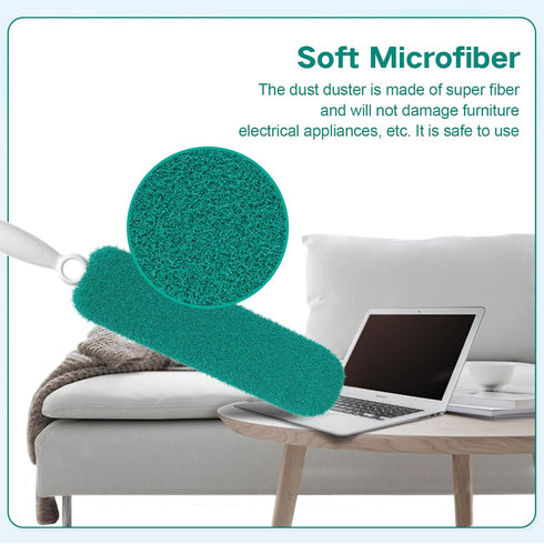 Duster Cleaning, ?????????????? ?????? ???????????????? with Washable Microfiber Head, Handheld Duster, Dusting Wand Cleaning Tool for Office, Car...