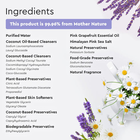 Puracy Baby Shampoo & Body Wash for Children - Pure Ingredients with 12 Fruit & Vegetable Extracts for Silky Smooth Skin, Gentle Lavender Chamomil...