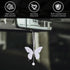 Bling Butterfly Car Accessories for Women, Diamond Car Rear View Mirror Ornament Pendant, Valentine's Day Gift, Crystal Car Hanging Decoration, Cu...