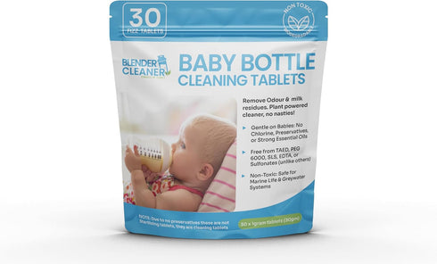Baby Brezza Alternative Detergent Soap Tablets - dual use for baby bottles and Machine use - Less chemicals than official product...