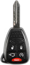 KeylessOption Key Fob Replacement for 2006 2007 2008 2009 2010 2011 2012 2013 2014 Chrysler 200 Aspen Dodge Durango Jeep Cherokee Commander Remote...