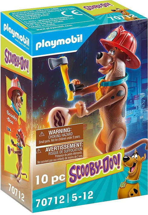 Playmobil - Scooby-Doo! Collectible Firefighter Figure...