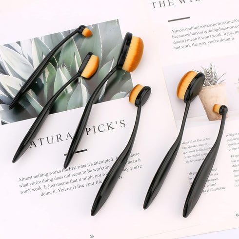 6 Pack Blending Brush for Card Making Crafting Ink Blender Brushes Set Tool Crafter Paper Background Brush Drawing (Brown)...