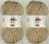 Himalaya Yarn Dolphin Baby 2 Skeins 264 Yards 2x100gram Super Bulky Polyester Baby Yarn...