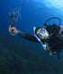 Waterproof Floating Handle Grip, Action Camera Selfie Stick, Anti-Slip Floating Bobber Stick Floaty Handler Holder Mount with Lanyard for GoPro He...