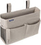 Surblue Bedside Caddy Hanging Bed Organizer Storage Bag Pocket for Bunk and Hospital Beds, College Dorm Rooms Baby Bed Rails, Camp 4 Pockets and 2...