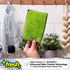 Fresh Professional Microfiber Sponge Cloths, Fabric Treated with SILVADUR Advanced Odor Control Technology and Charcoal-Infused Foam, 6-Pack Spong...