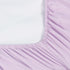 Diaper Changing Pad Cover for Baby Girls Set of 3, Snug Fit 4-sided Contoured Changing Table Pad 16x31 16x32, Fitted Change Pad Sheet Gray Purple ...
