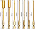 Titanium RC Hex Bits Set 1.5/2.0/2.5/3.0mm Allen Wrench Keys M4 Lock Nuts Driver, Phillips Bit for RC Hex Head Screws Compatible with 1/4" Drive D...