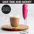 Primula Milk Frother, Pink...