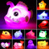 Bath Toys, 12 Pcs Light Up Ocean Sea Animal Set, Flashing Colorful LED Light Floating Bathtub Toys for Baby Infant Kid Toddler Preschool, Great Gi...