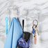 Clear Plastic Suction Cup Hook, oobest 6 Pack Ultra Heavy Duty Hooks Strong Power Lock Hooks Vacuum Traceless Hooks Smooth Waterproof Oil-Proof Wa...