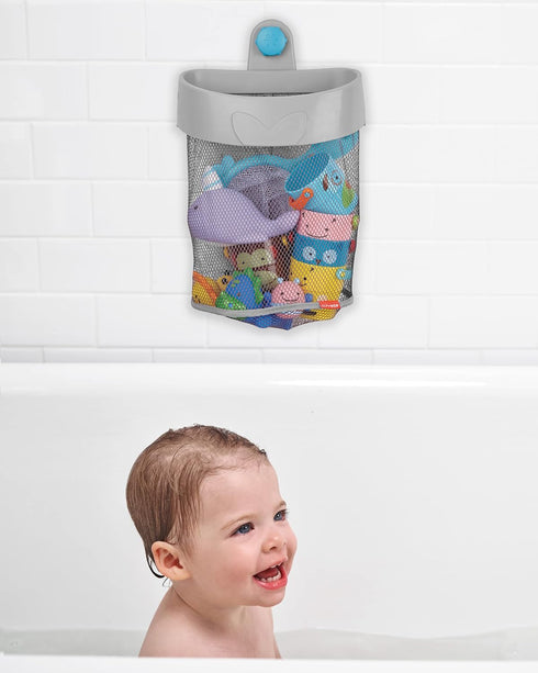 Skip Hop Moby Hanging Bath Toy Organizer Scoop, Grey...