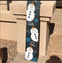 Christmas Welcome Stencils for Painting on Wood,Let It Snow Stencil for Porch Sign Merry Christmas Believe Snowman Drawing Templates for Shirts Pi...