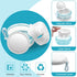 Denture Case & Cup, Travel Retainer Case with Mirror, No-Leak False Teeth Cleaning Container: Full & Partial Dentures Soaking, Denture Bath Holder...