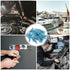 100 Pcs Blue Heat Shrink Butt Connectors, 16-14 AWG Waterproof Electrical Crimp Wire Splice for Marine, Cable, Wiring...