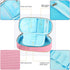 Pencil Case, Homecube Big Capacity Pen Bag Makeup Pouch Durable Students Stationery With Double Zipper, Pink...