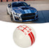 Akozon 5 Speed Gear Shift Knob for Manual Transmission Replacement Shifter Lever Stick Head Knob for Ford Mustang from 1967 to 2018 (White Red)...