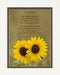 Daughter Graduation Gift, Sunflowers Photo with "From Childhood to Graduate" Poem, 8x10 Double Matted. Special Keepsake Graduation Gifts for Daugh...