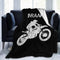 Dirt Bike - Motocross Fleece Blanket Throw Lightweight Blanket Super Soft Cozy Bed Warm Blanket for Living Room/Bedroom All Season (Dirt Bike - Mo...