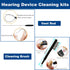 Cleaner Kit For Hearing Aid Sound Amplifier, Cleaning Pen 3 in 1 Compact Portable Multifunctional Cleaning Kits (Black)...