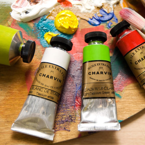 Charvin Extra Fine Professional Artist Acrylic Paint Colors, Nature Themed Hues, 60ml Eva's Pink...