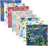 Fat Quarters Fabric Bundles, 8 Pcs 20x20inches(50x50cm) Sewing Patterns Quarter Precut Fabrics for Quilting Squares Sheets, Premium Cotton Bundle ...