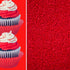 Sprinkle Deco Deep Red Nonpareils Bake In Sprinkle On Mini Pearls Confetti Sprinkles Toppings For Cake Cookie Cupcake Icecream Donut 6oz Bag...