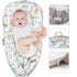 Cotton Baby Lounger Replacement Cover, Co-Sleeping Newborn Baby Nest Cover ONLY Breathable Machine Washable (F)...