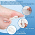 WILLBOND 30 Pcs Callus Pads Soft Felt Callus Oval Shape Corn Pads for Bottom of Foot Adhesive Foot Corn Pads for Men and Women Feet Toes Heel Pain...