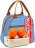 FlowFly Insulated Lunch Cooler Bag - Tote Bag Organizer for Women/Men, Royal...