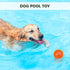 petizer 6 Pack 3.5” Squeaky Dog Toy Balls, Floating Dog Pool Balls, Spiky Dog Balls, Durable Interactive Fetch Toys for Puppy, Dog Chew Toys for T...
