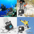 60M/196FT Waterproof Case for GoPro Hero12 Black/Hero11 Black/Hero10 Black/Hero9 Black Camera Accessories,Underwater Deep Diving Protective Shell ...