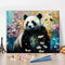 TUMOVO Panda Animal Paint by Numbers for Adults Beginner Chinese Panda Oil Paint by Number Kits On Canvas Acrylic Paint,Drawing Paintwork with Pai...