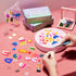 WOOYAS Earring Making Kit 50Pcs Blue Dream Theme Jewelry Making Kit 4-6 Pairs Fashion Colorful DIY Acrylic Earrings Kits for Women...
