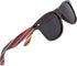 Woodies Polarized Rainbow Wood Sunglasses for Men and Women | Black Polarized Lenses and Real Wooden Frame | 100% UVA/UVB Ray Protection...