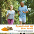 Turmeric Curcumin & Ginger Gummies 95% Curcuminoids with Black Pepper Extract for Max Absorption Joint Support, Nature's Tumeric Herbal Extract Su...