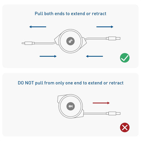 Cable Matters Short Retractable USB C Cable 3.3 ft (Retractable USB C to USB A, USB C to USB Cable)......