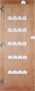 Spice Rack 36 Spice Gripper- Spice Racks Strips Cabinet Cabinet Door - Use Spice Clips for Spice Organizer - Stick or Screw Spice Storage Spice Cl...
