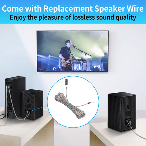 notiela Tilt and Swivel Adjustable Speaker Wall Mount for Samsung SWA-9200S SWA-9100S SWA-9000S SWA-8500S Rear Speakers Ceiling Speaker Mount, 1 P...