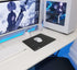 Hard Mouse Pad,Unique 3 Layers Mouse Pad with Plastic Surface,Compatible with High DPI Mice Quick Gestures Enhance Precision for Gaming and Office...