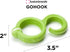GoHook, Green - Versatile Magnetic Hooks Hold Essential Go-To Items in the Kitchen, Bathrooms, Closets, and On the Go-Flexible S Hook Design is Po...
