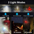 2 Pack USB Mini LED Lantern, Waterproof EDC Keychain LED Flashlight for Camping, Rechargeable Battery Small Stick Lamp Maglite Puck Dog Collar Tor...