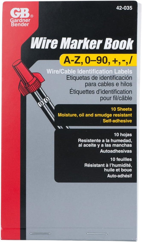 Gardner Bender 42-035 Wire Marker...